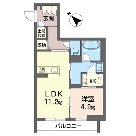 ロンサールステージの物件間取画像